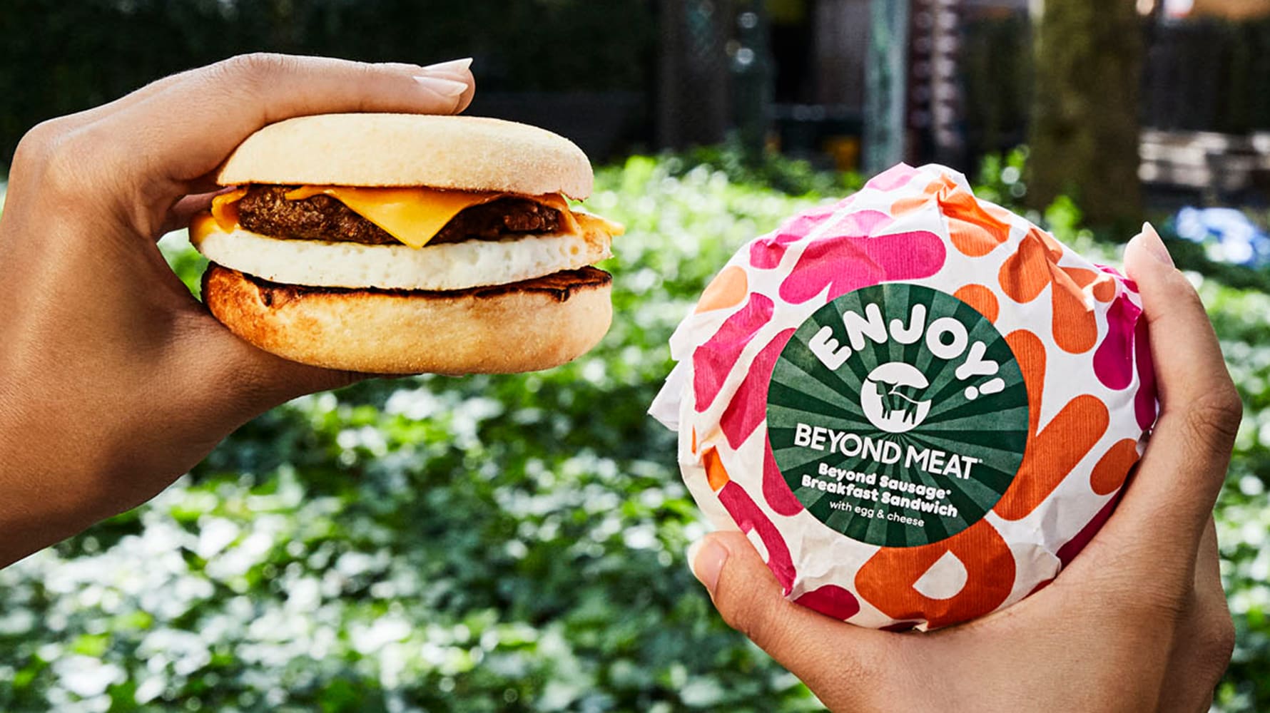 Sustainable Dunkin’ Donuts Beyond Sausage Breakfast Sandwich